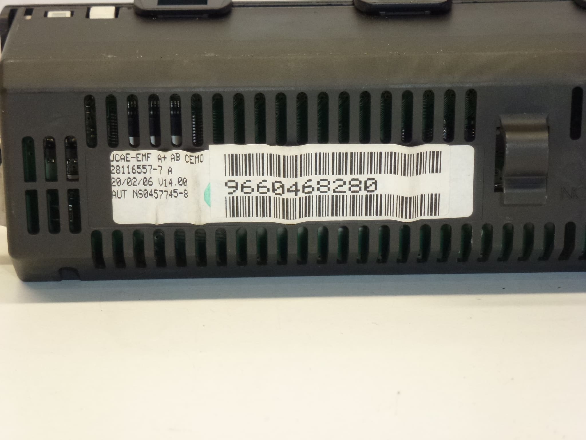 Display Citroën C5 Enkel Klimatanläggning 9660468280 6155FV - Bild 2