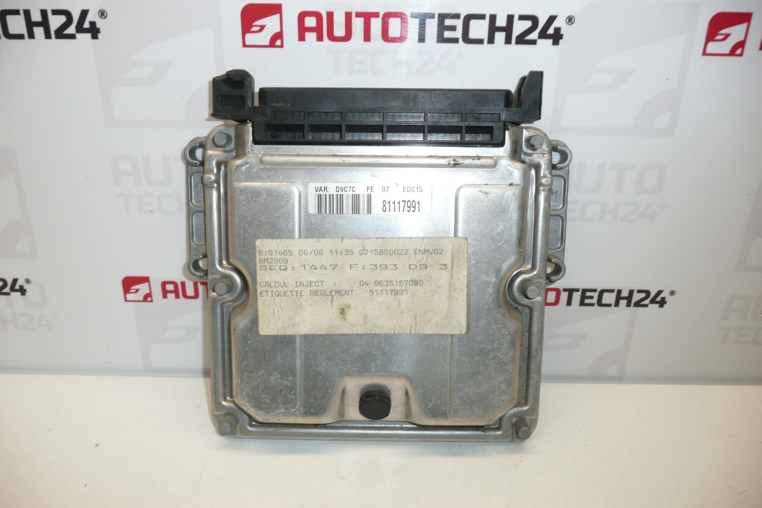 ECU Bosch EDC15C2 0281010248 2.0 HDI 9635157080 1929ZJ - Bild 2