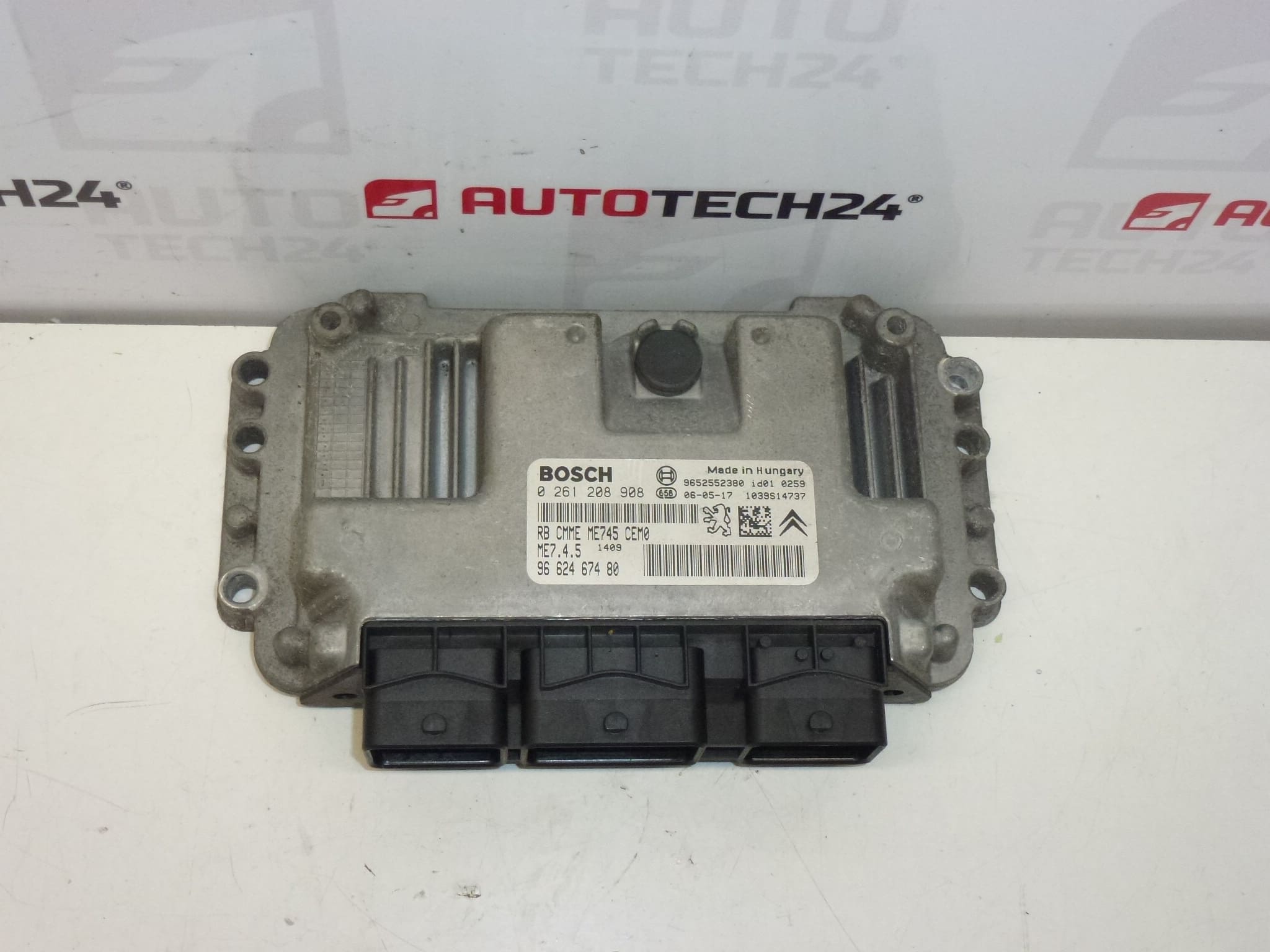 ECU Bosch ME7.4.5 0261208908 9662467480 9652552380
