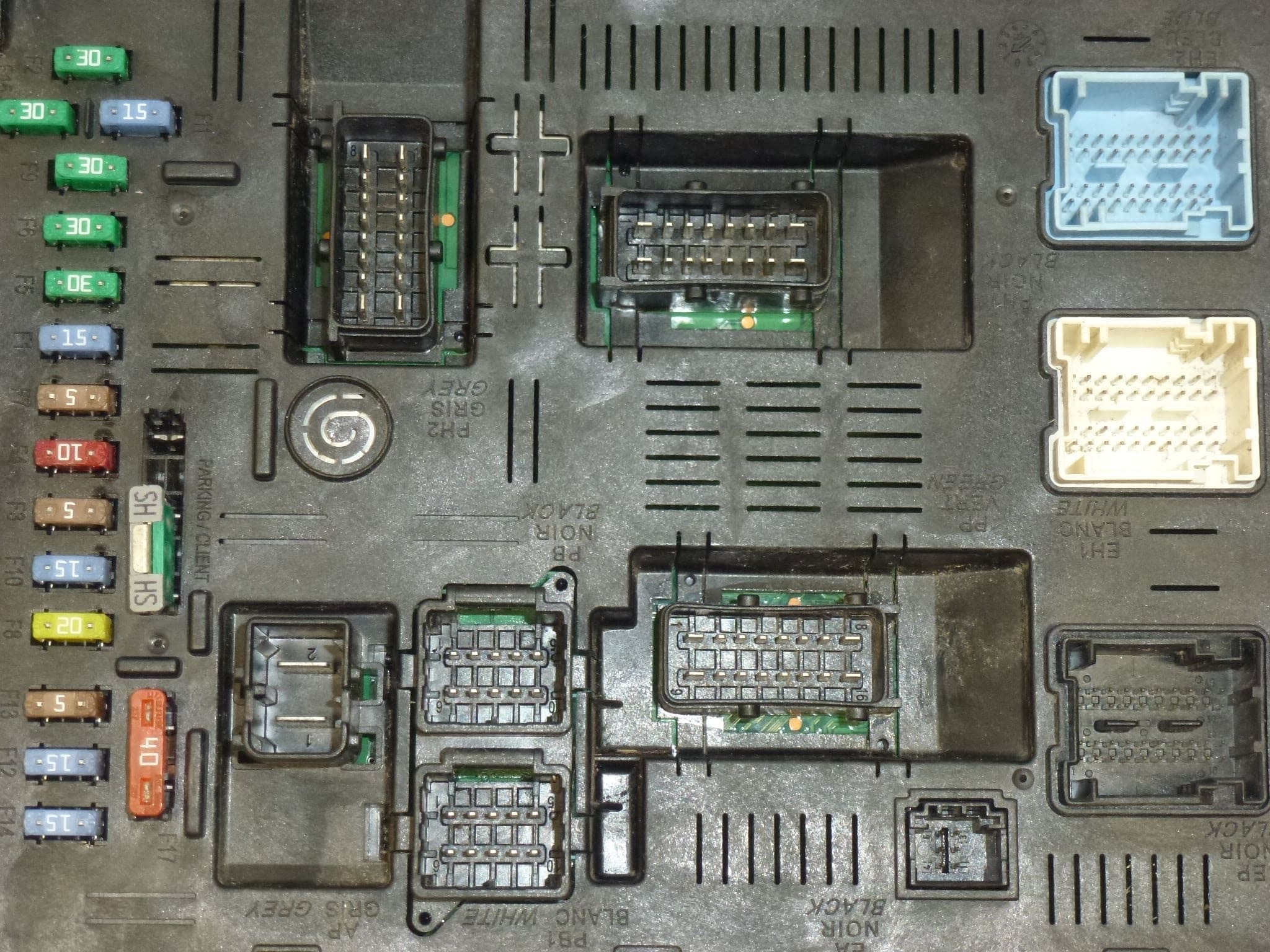 ECU BSI 2004 H05-01 Citroën Peugeot 9661940480 - Bild 2