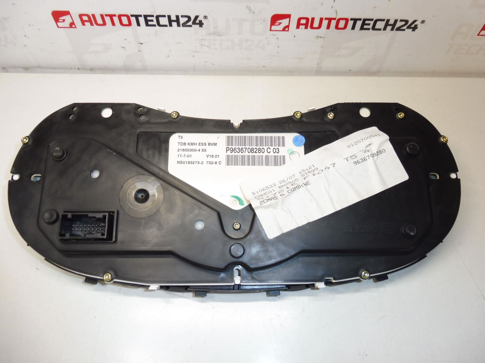 Varvräknare Peugeot 307 198 000 km 9636708280 6103F7 - Bild 2