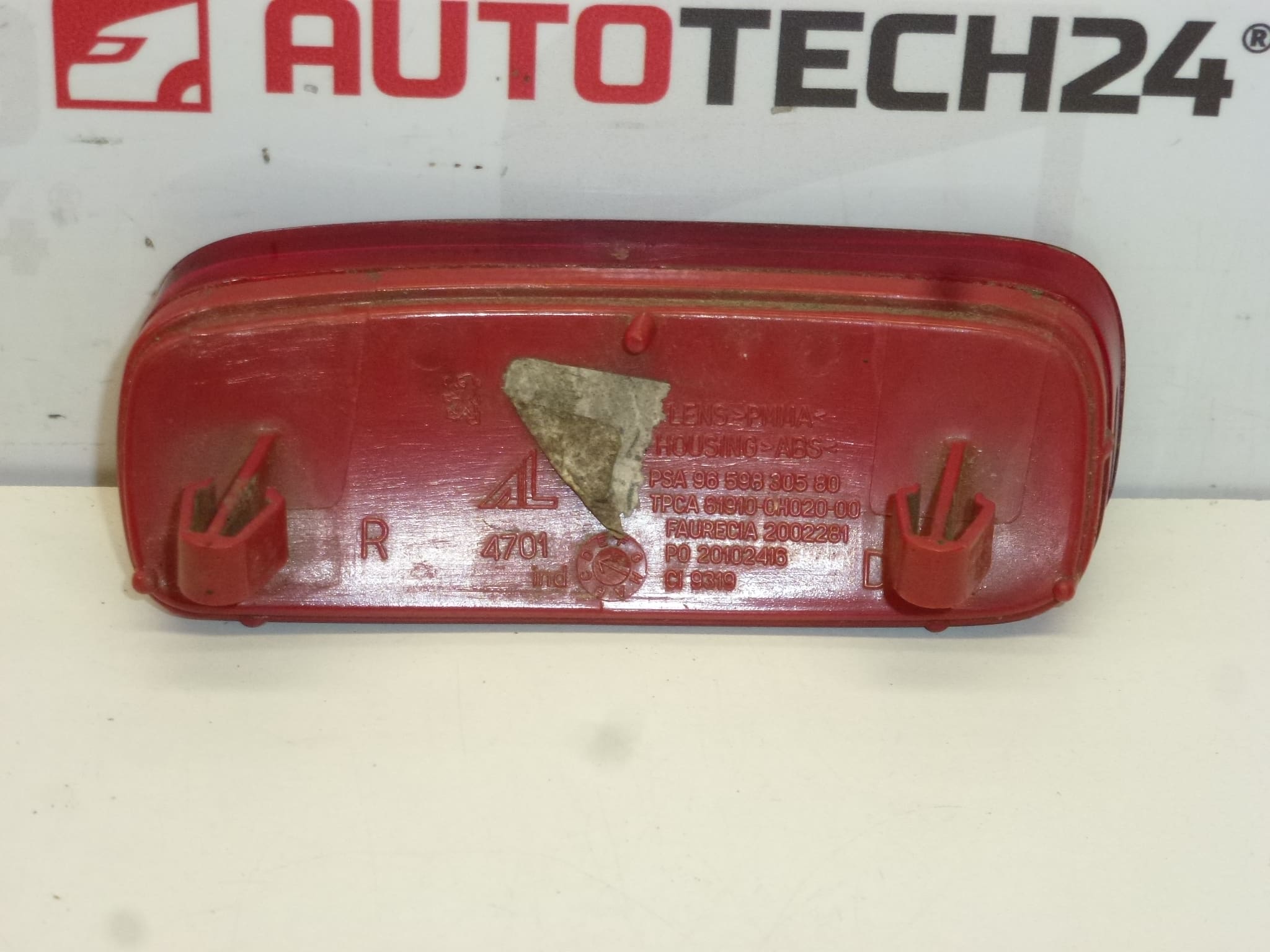 Höger Reflektor Citroën C1 Peugeot 107 9659830580 - Bild 2