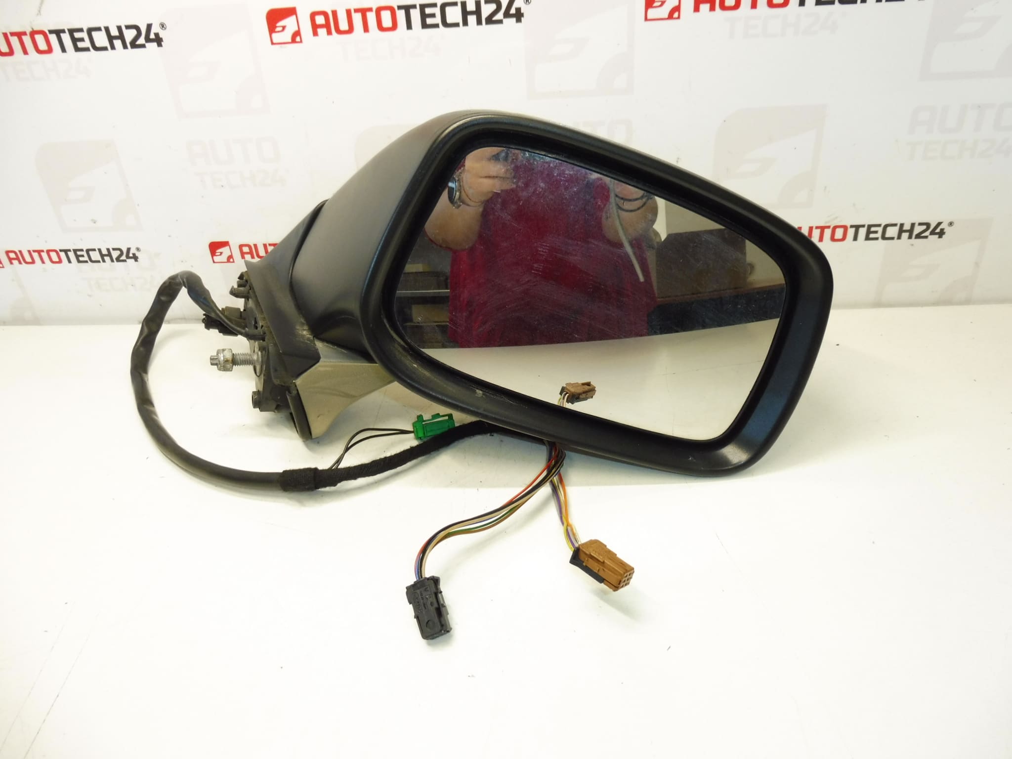 Höger elektriskt fällbar ytterbackspegel grå KDD Citroën C8 14888830ZR 8153FW - Bild 2