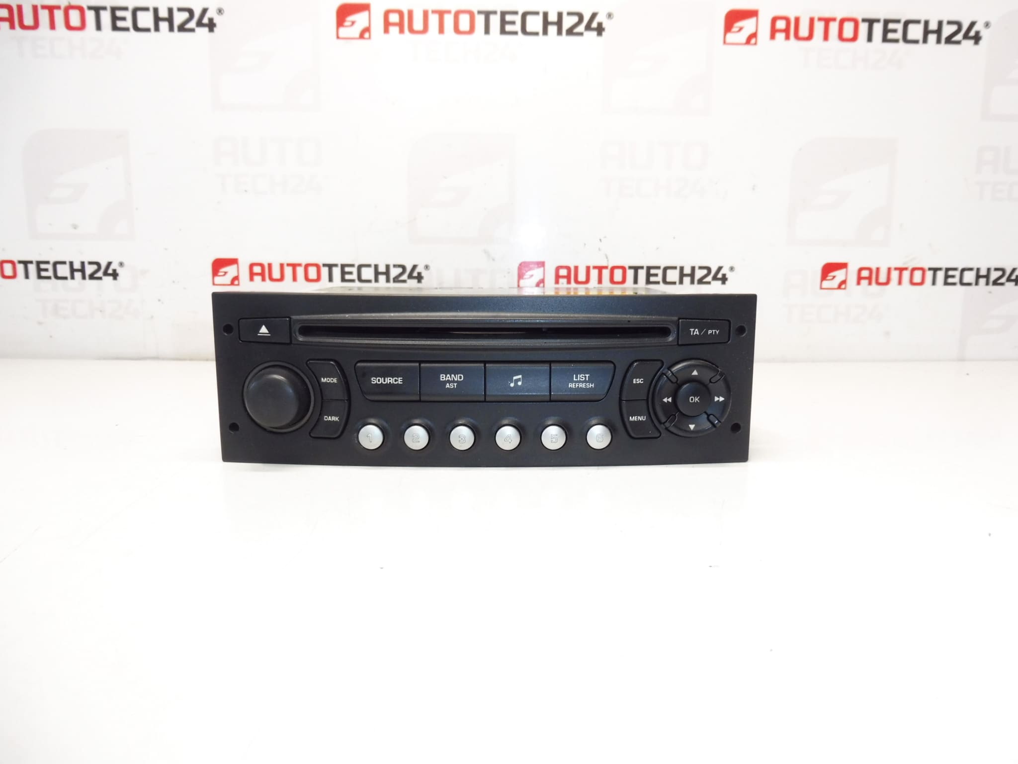 Bilradio blaupunkt rd4 t5 n2 Citroën Peugeot 9659140077 6564QT
