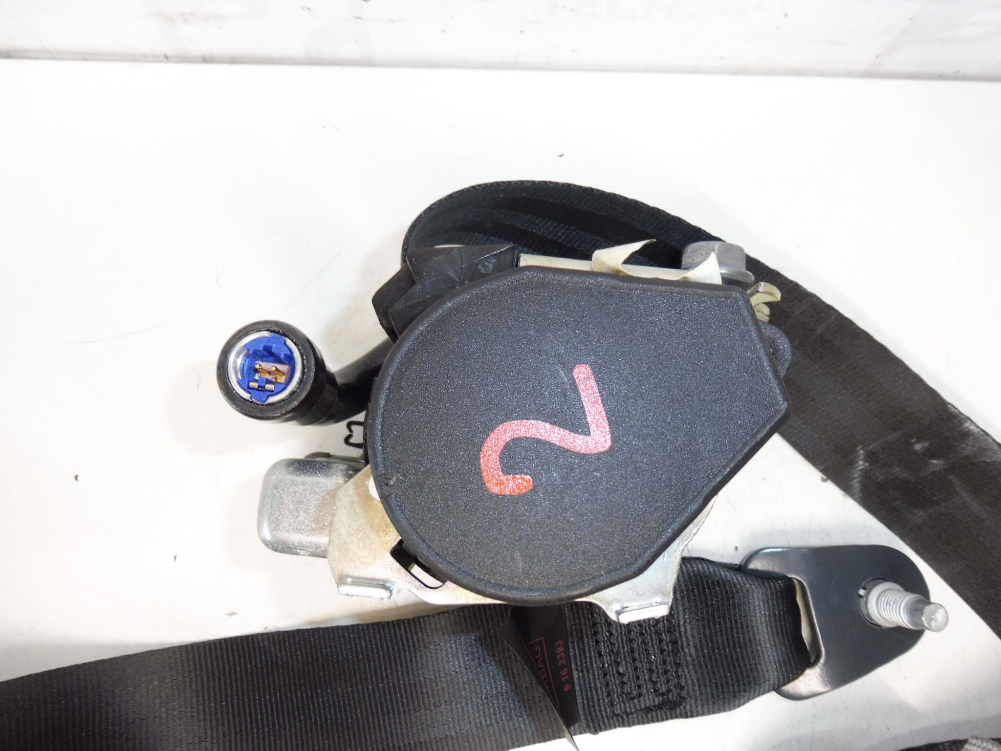 Säkerhetsbälte till passagerarsidan Peugeot 308 96569048XX 8975K5 - Bild 2