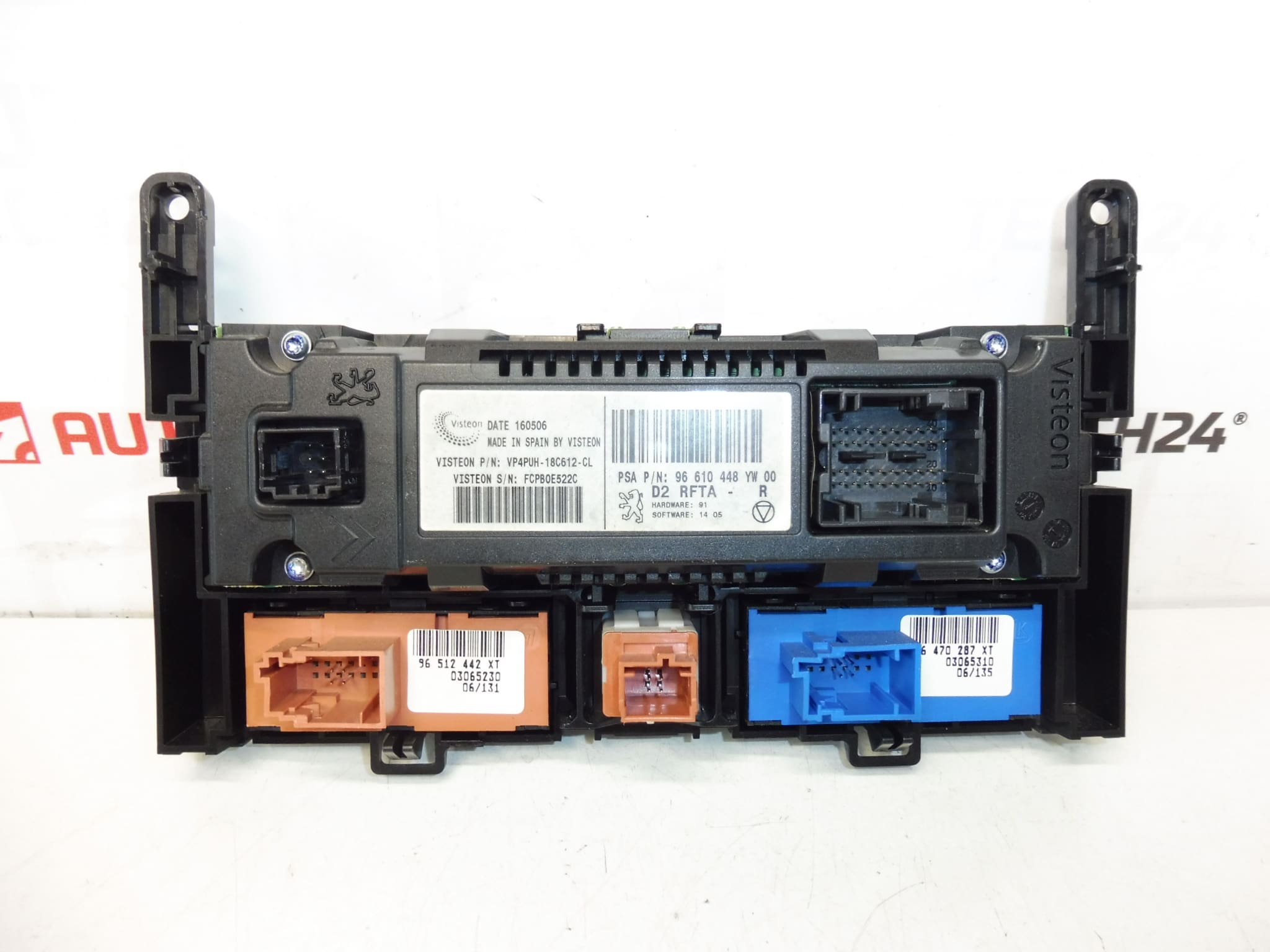 Reglering För Värme Och Klimatanläggning Citroën Peugeot 96610448YW 6451SA 6451VC - Bild 2