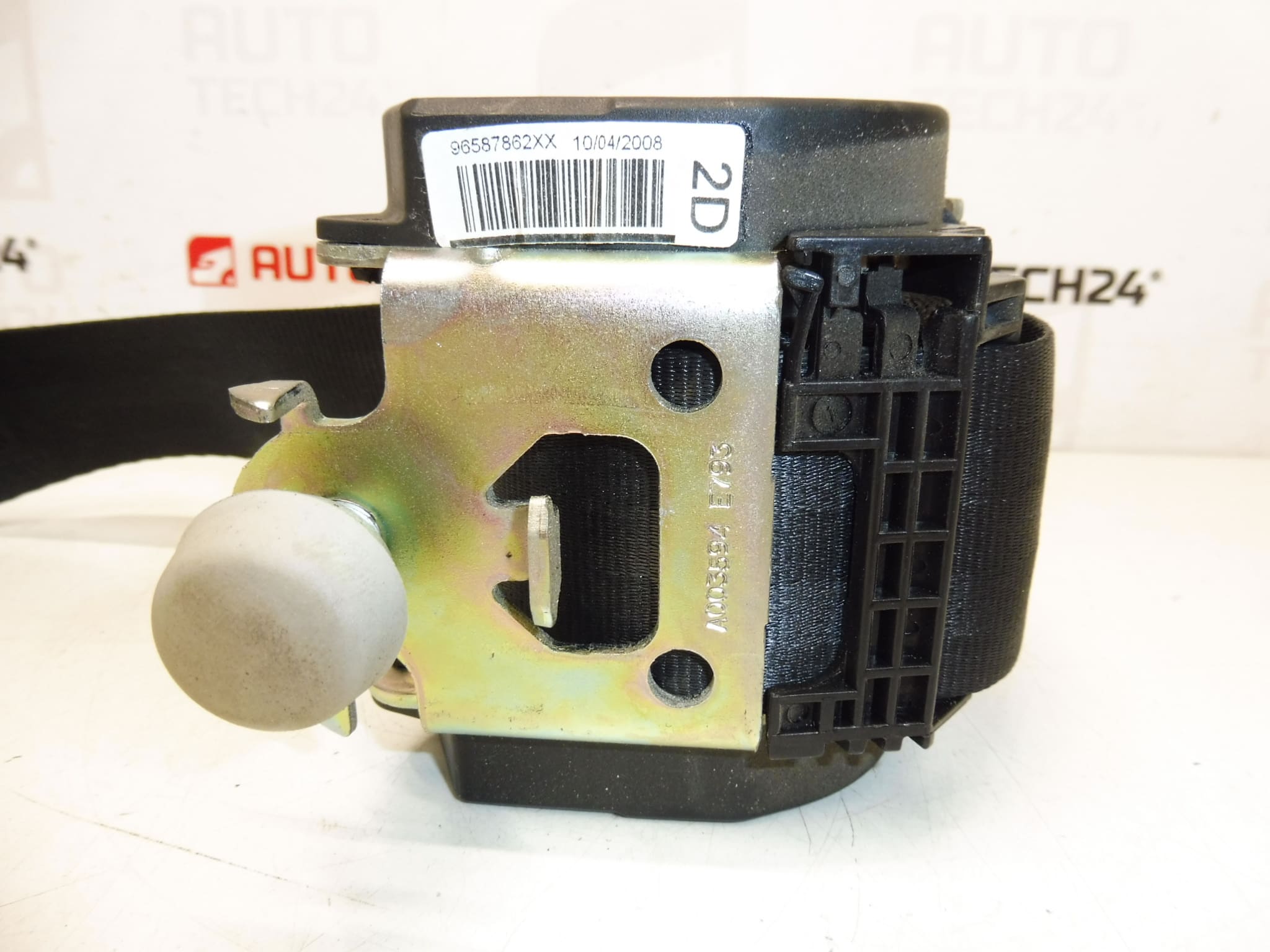 Höger bakre säkerhetsbälte Peugeot 207 96587862XX 8975J8 - Bild 2