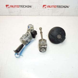 Switch Box and Lock Set One Key Citroën C3 Picasso 4162sv