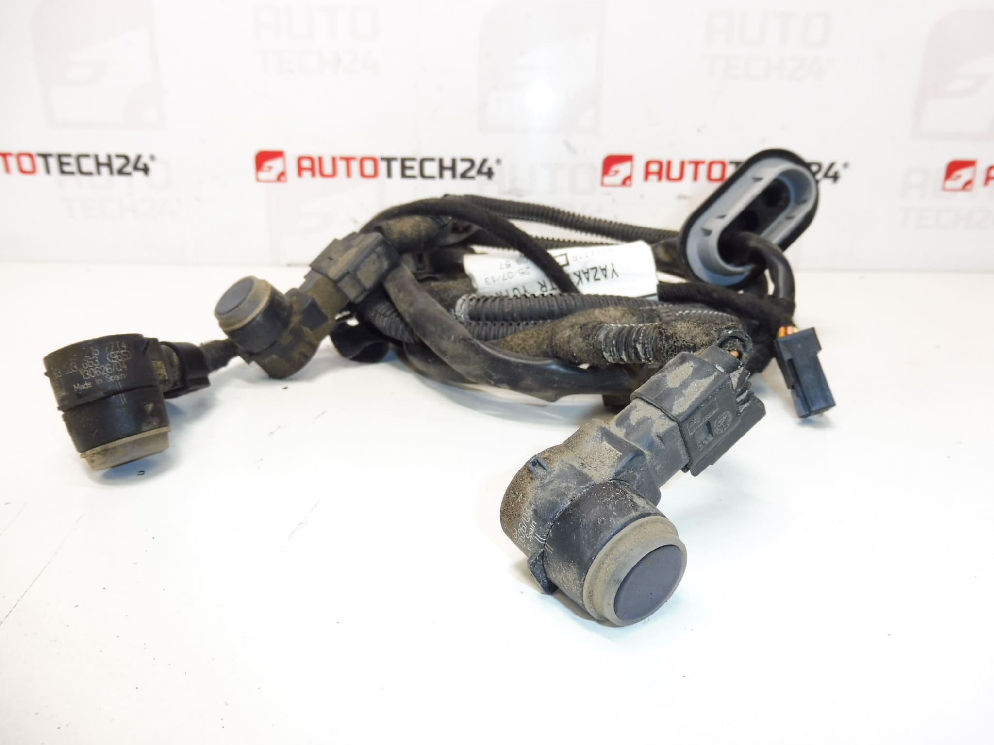 PDC-sats med sensorer Peugeot 308 9663294480 6528X3 - Bild 2