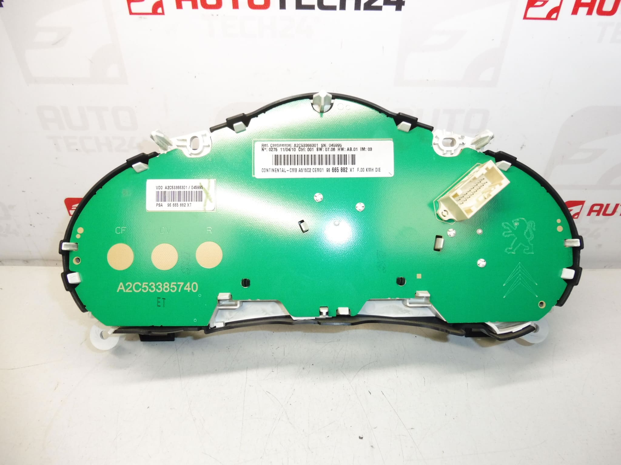 TACHOMET CITROëN C3 II 170000 KM 96665882XT 6103GH - Bild 2