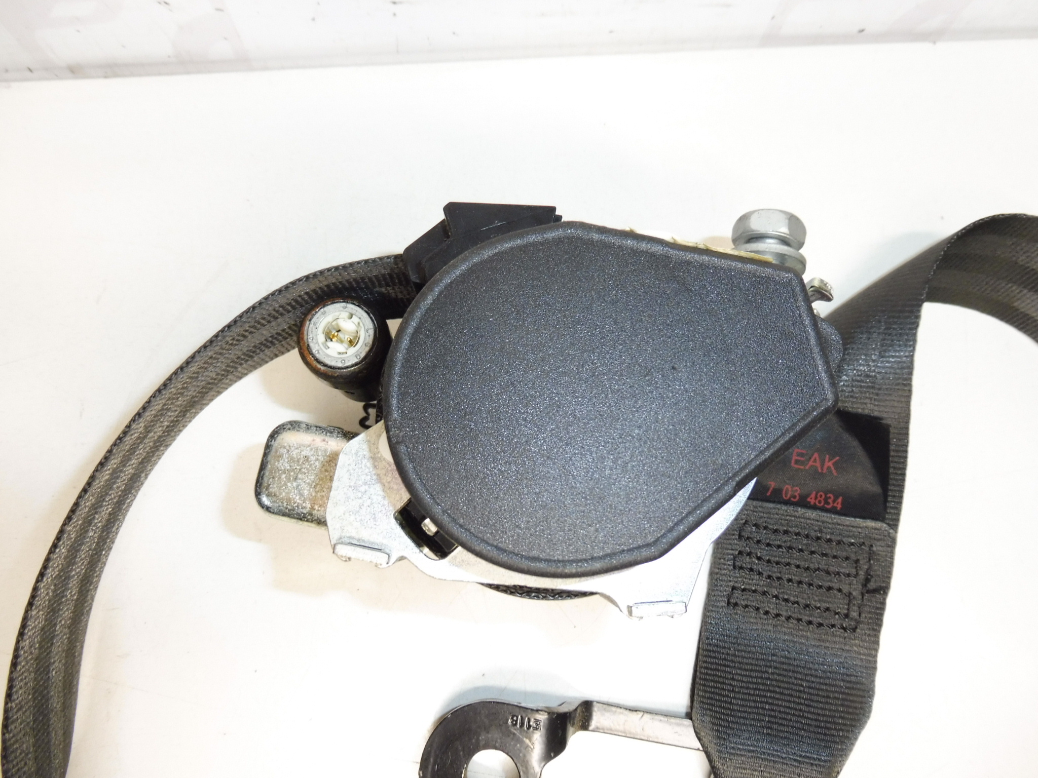 Höger pyrobälte säkerhetsbälte Peugeot 206 206+ 96468606XX 8973WJ