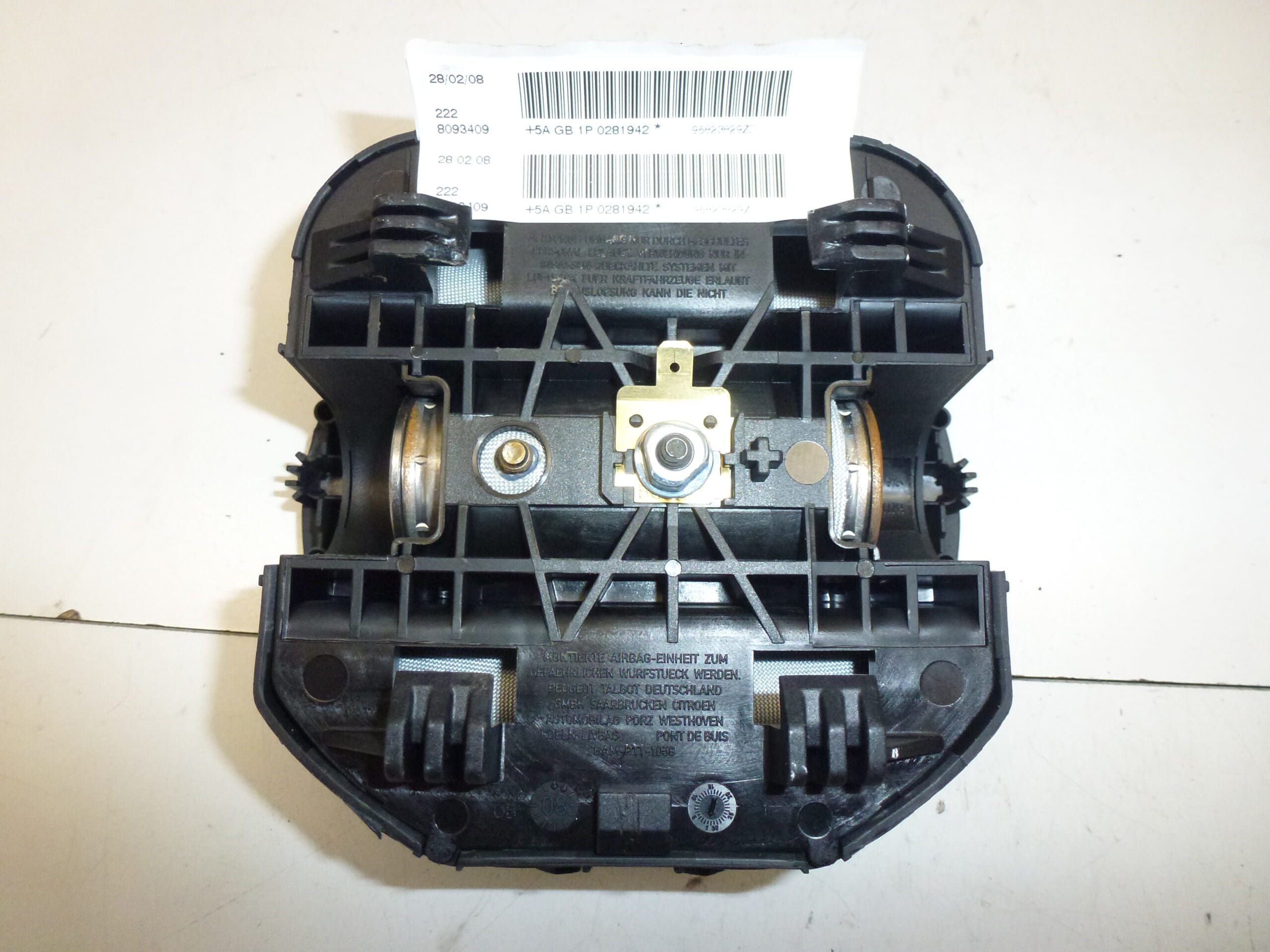 Airbag ratt Citroën C4 96823829ZD 4112KF