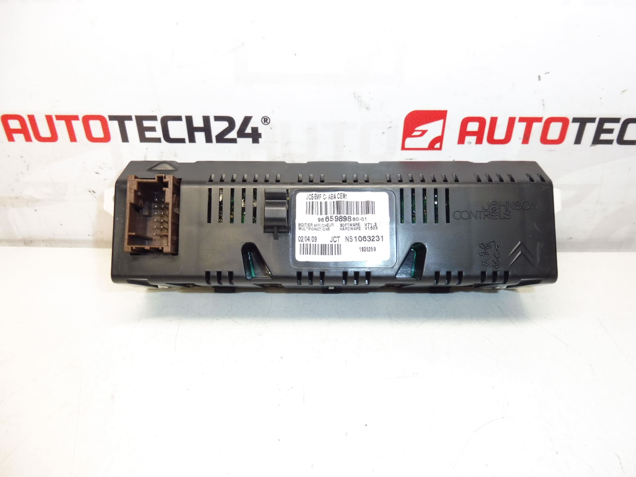 Display Citroën C4 facelift 9665989880 6593F0 - Bild 2