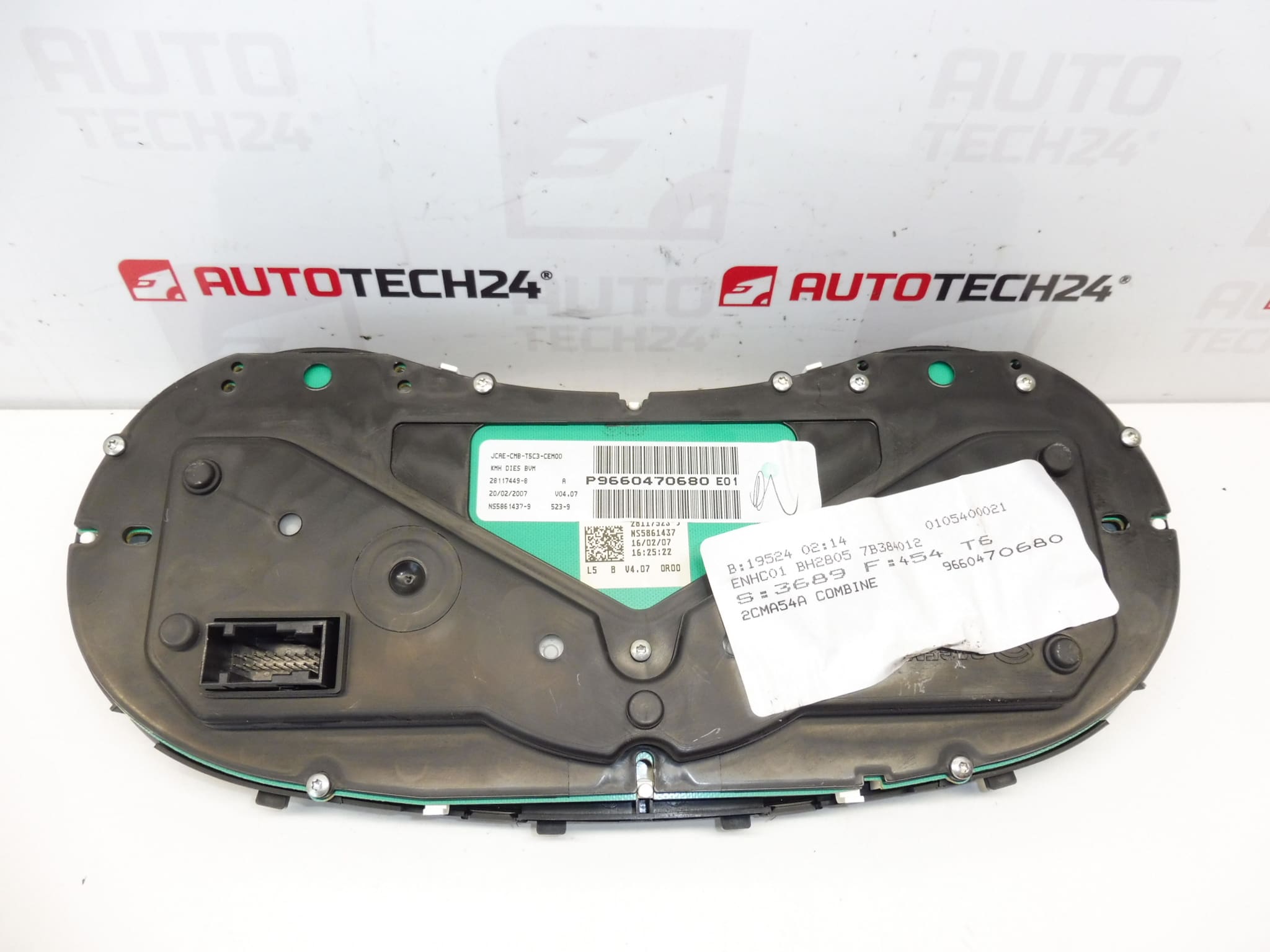 Hastighetsmätare Peugeot 307 9660470680 - Bild 2