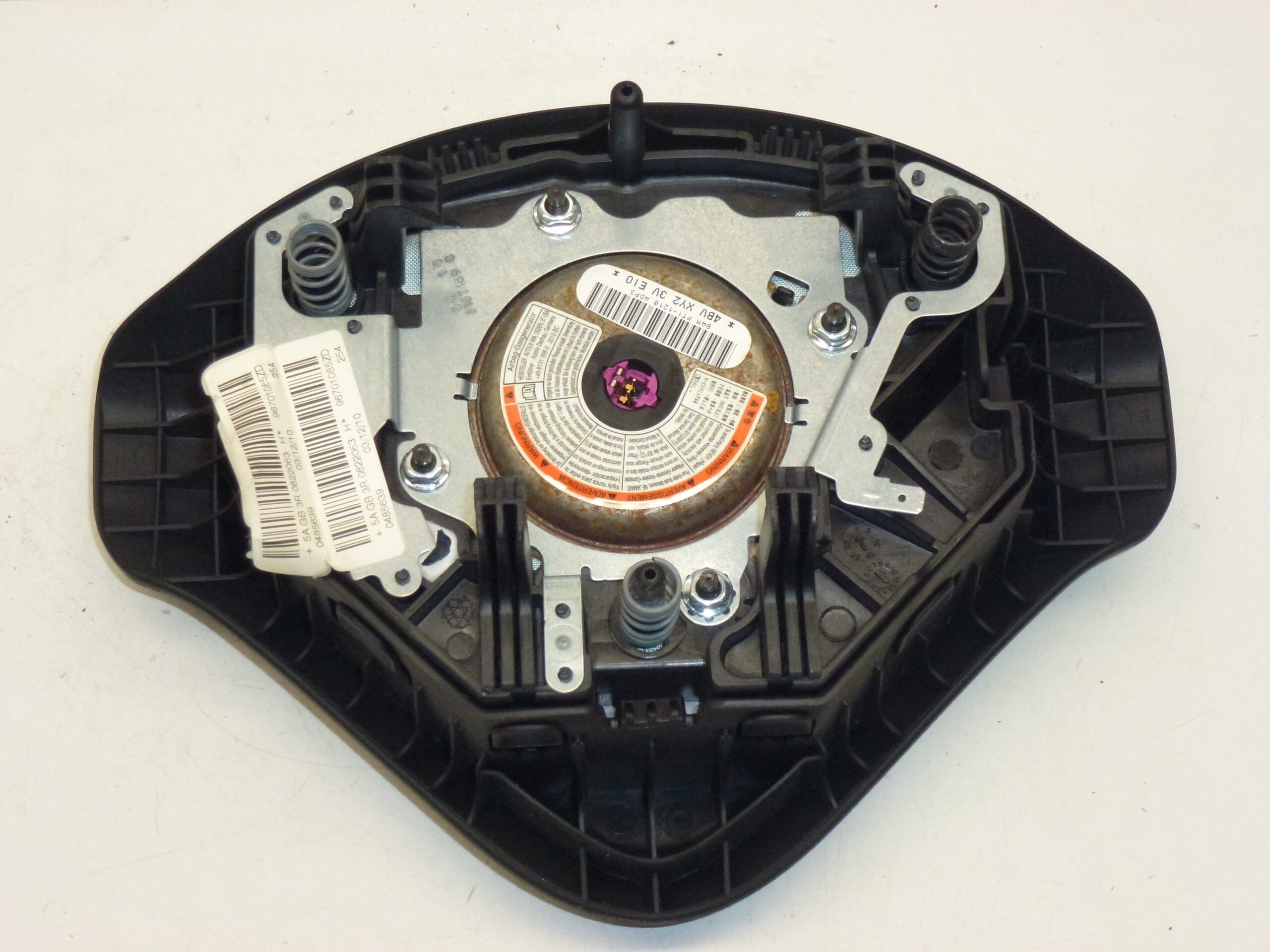 Krockkudde i ratten Peugeot 206+ 207 96701085ZD 4112PK - Bild 2