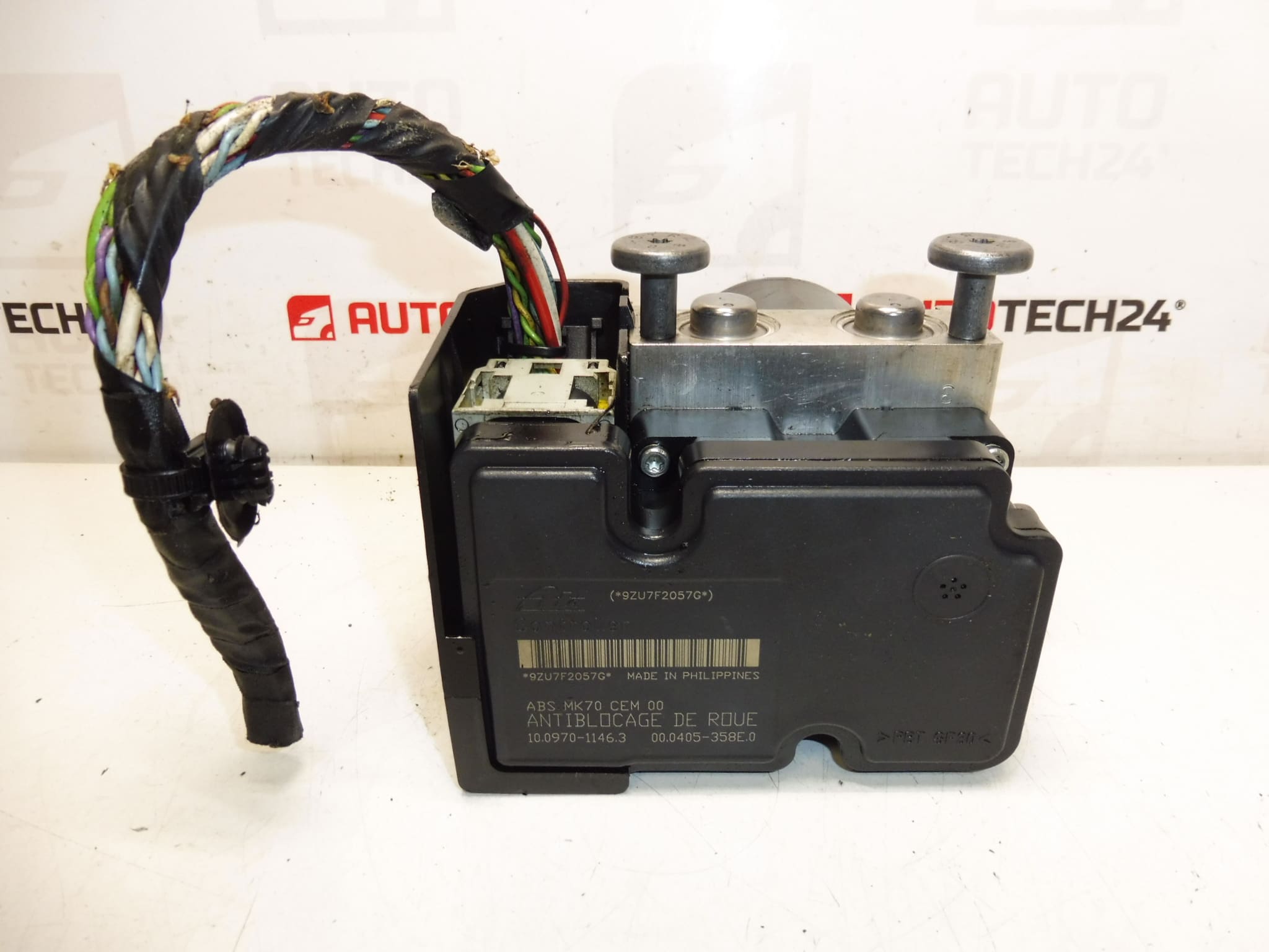 ABS ATE Citroën C3 Peugeot 207 9663945580 10.0207-0105.4 4541FX - Bild 2