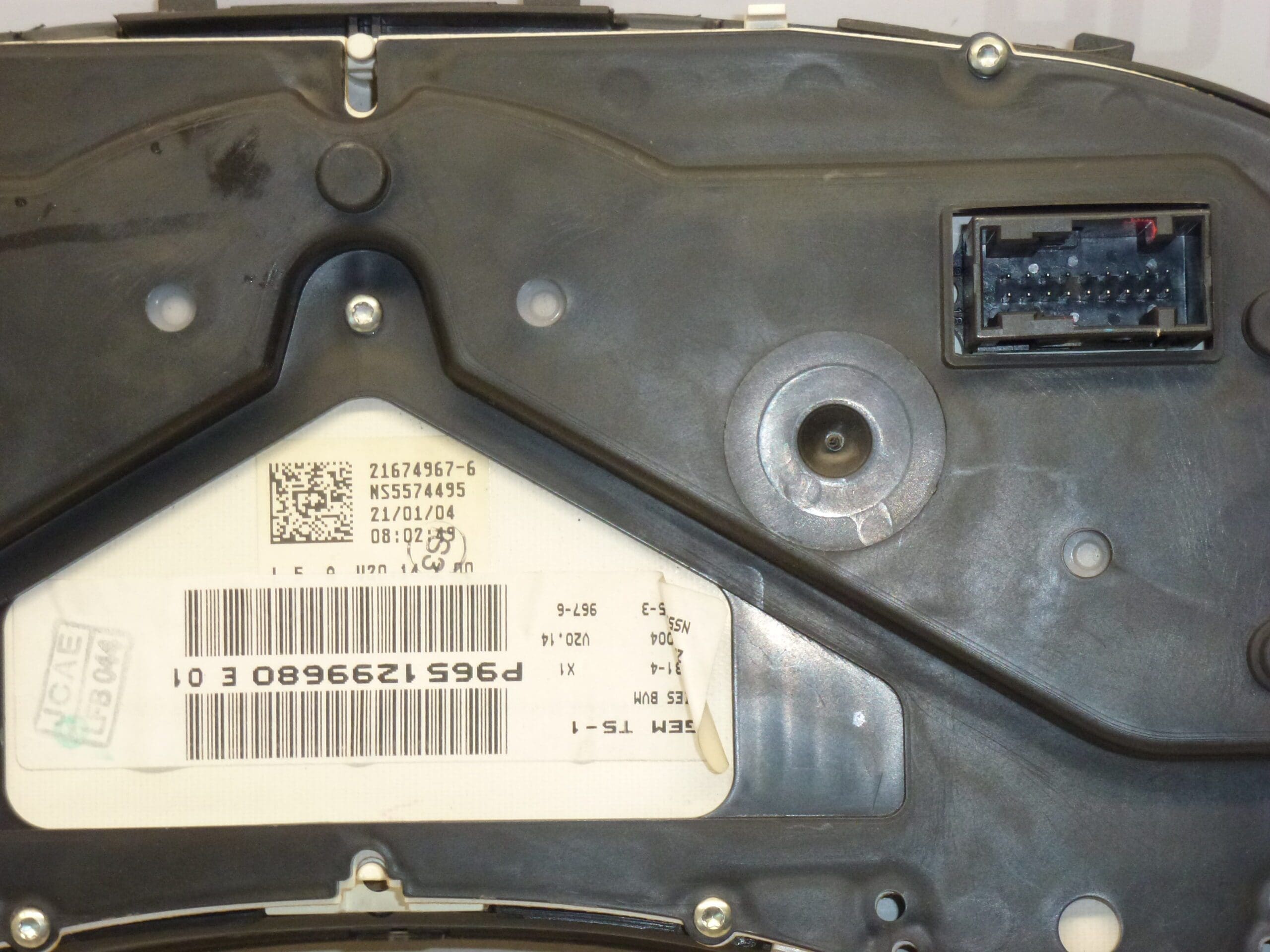 Hastighetsmätare Peugeot 307 9651299680 6104ZS - Bild 2