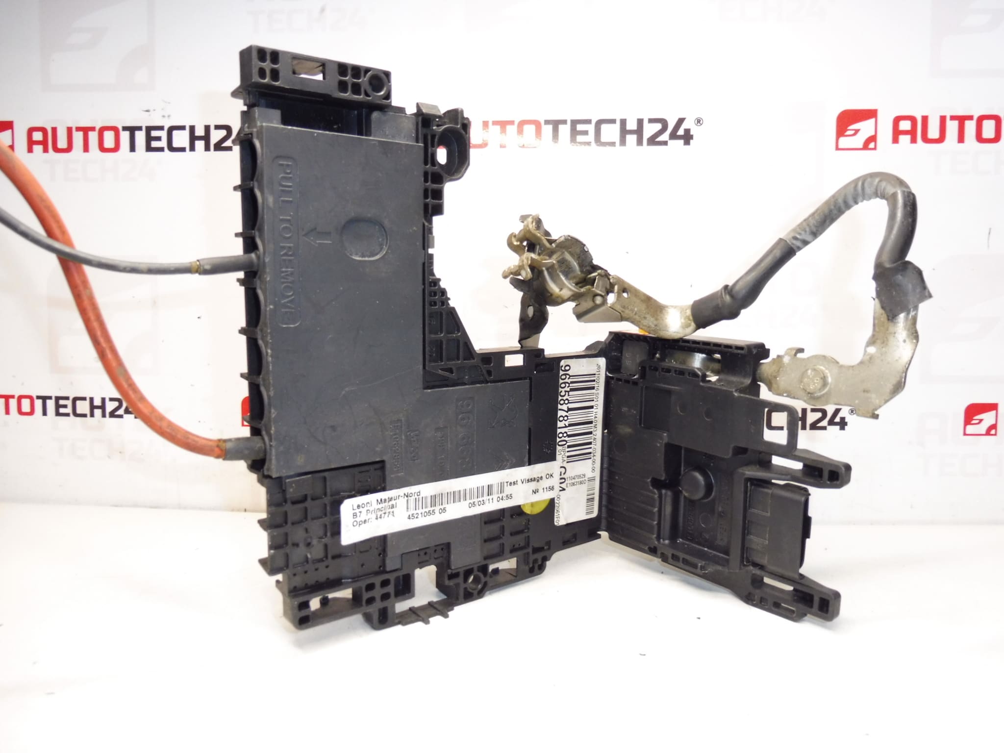 Citroën C4 II power management säkringsmodul 9665878180 6500JE - Bild 2