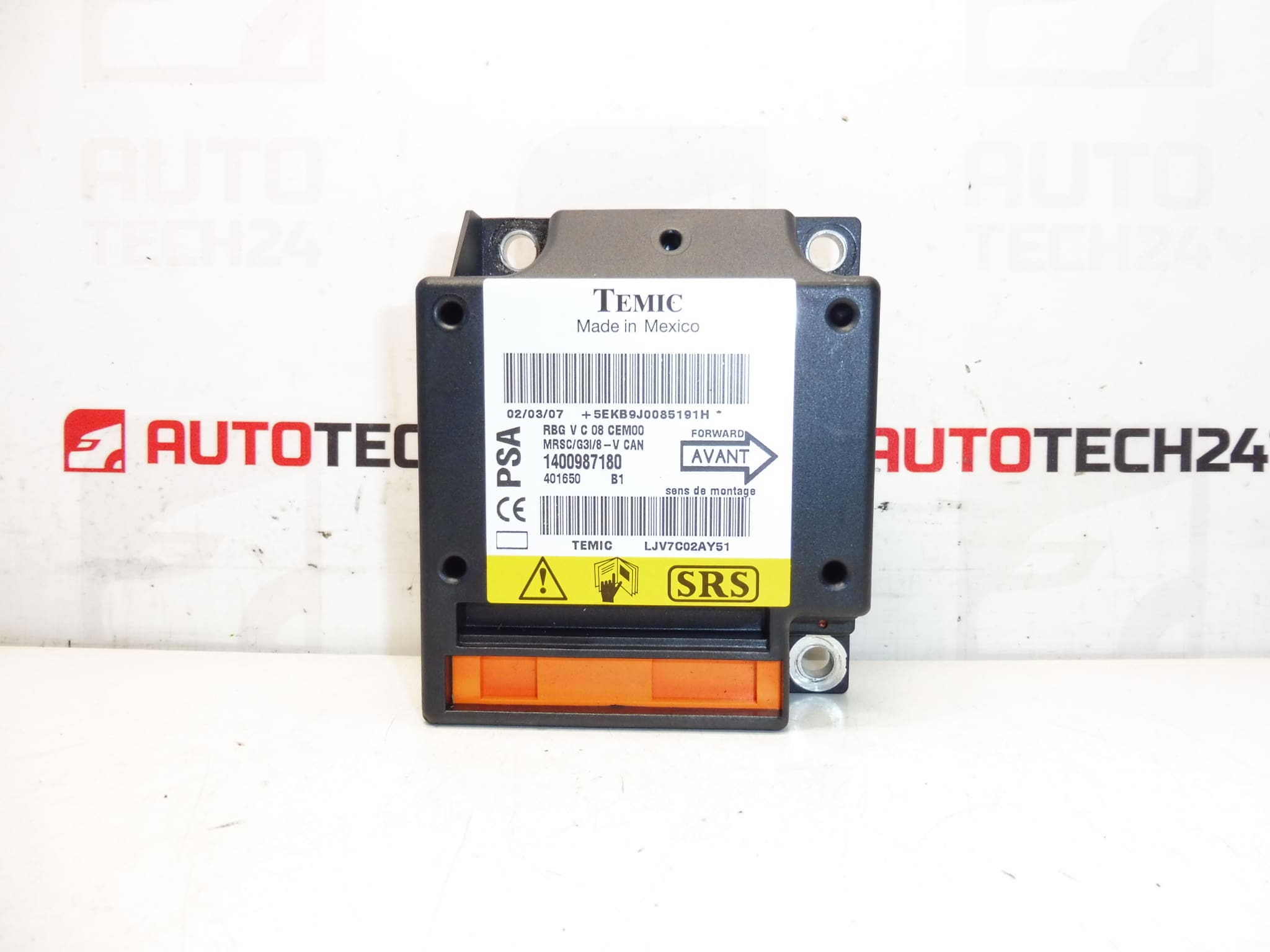 Krockkuddeenhet Citroën C8 Peugeot 807 1400987180 6546H0