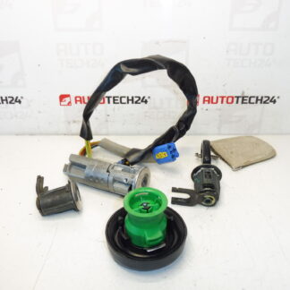 Låssats med en nyckel till Citroën Xsara Picasso, 4162HK, 4162FF