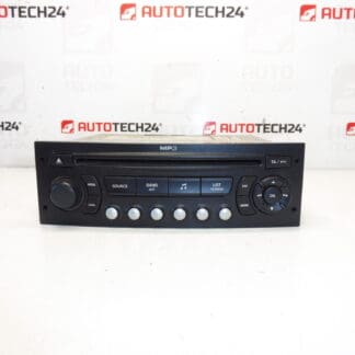 Bilradio med CD MP3 Citroën Peugeot 9665751777 657989