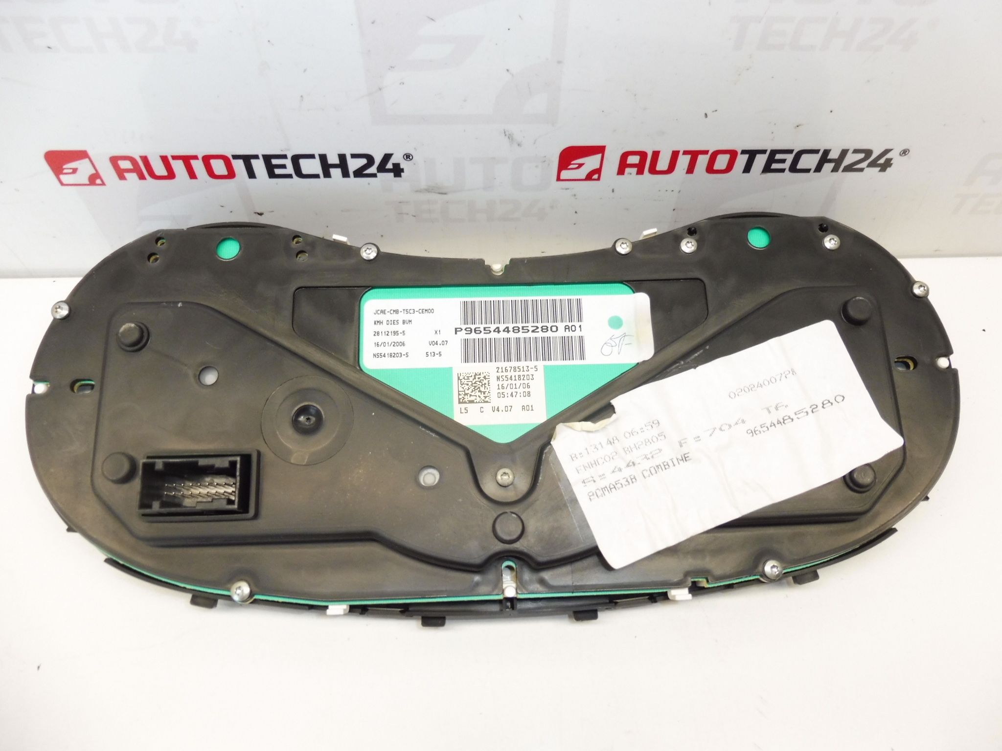 Tachometer 212725 km Peugeot 307 9654485280 6106N4