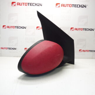 Höger backspegel röd Citroën C1 Peugeot 107 87910-0H010 87910-0H011