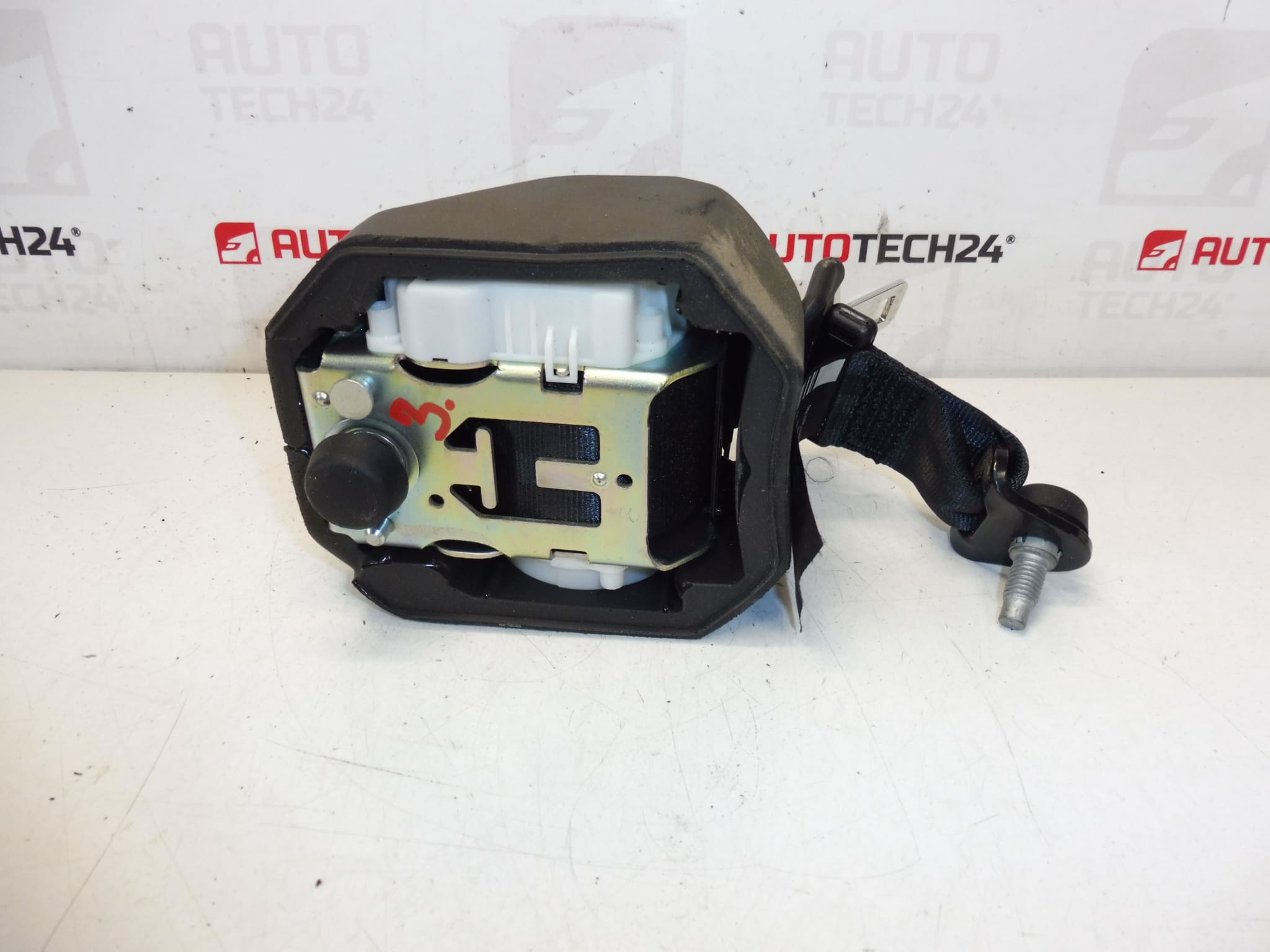 Bakre säkerhetsbälte Citroen C3 II A51 DS3 98019948XX - Bild 2