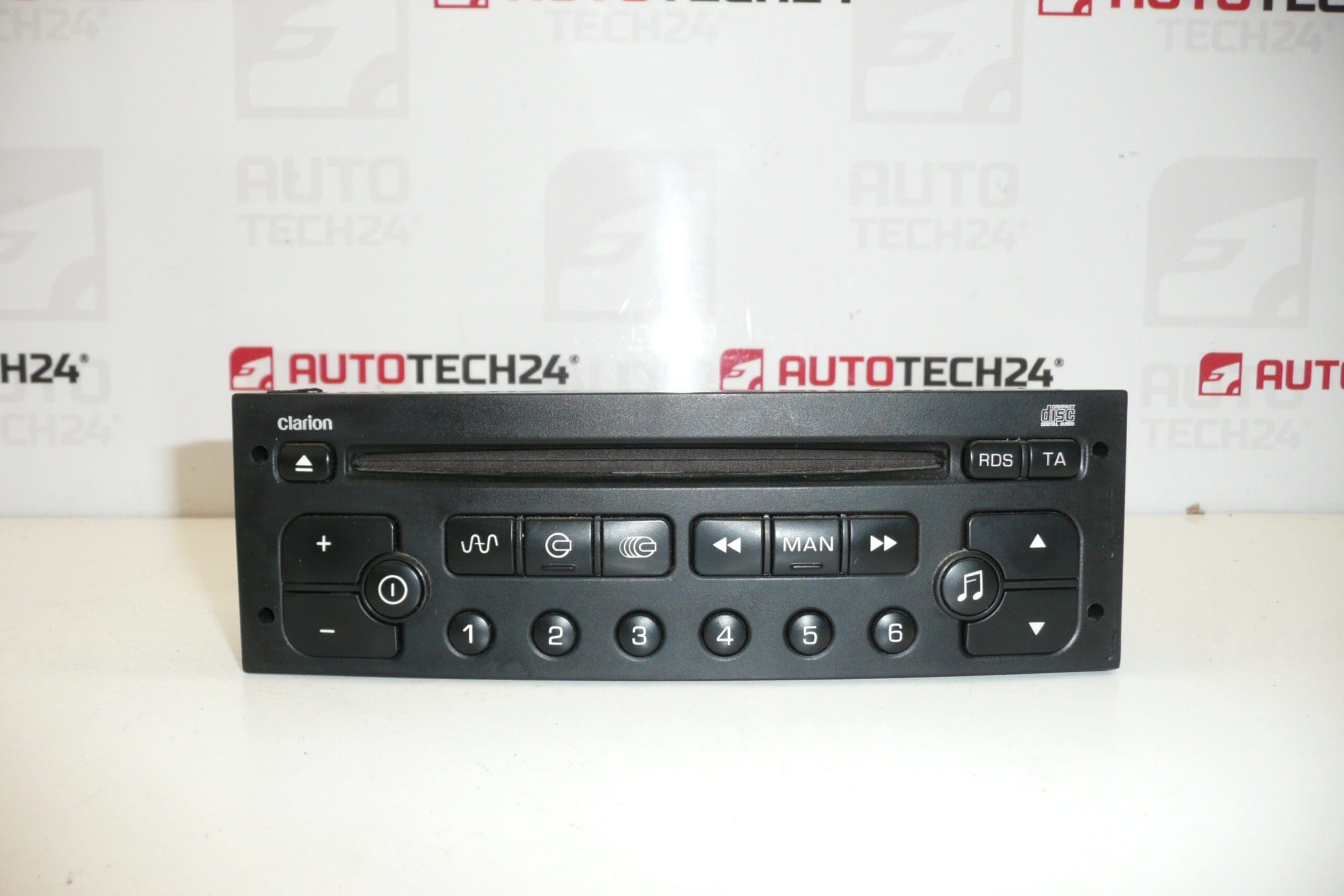 Bilradio CLARION Citroën Peugeot 96635824XT