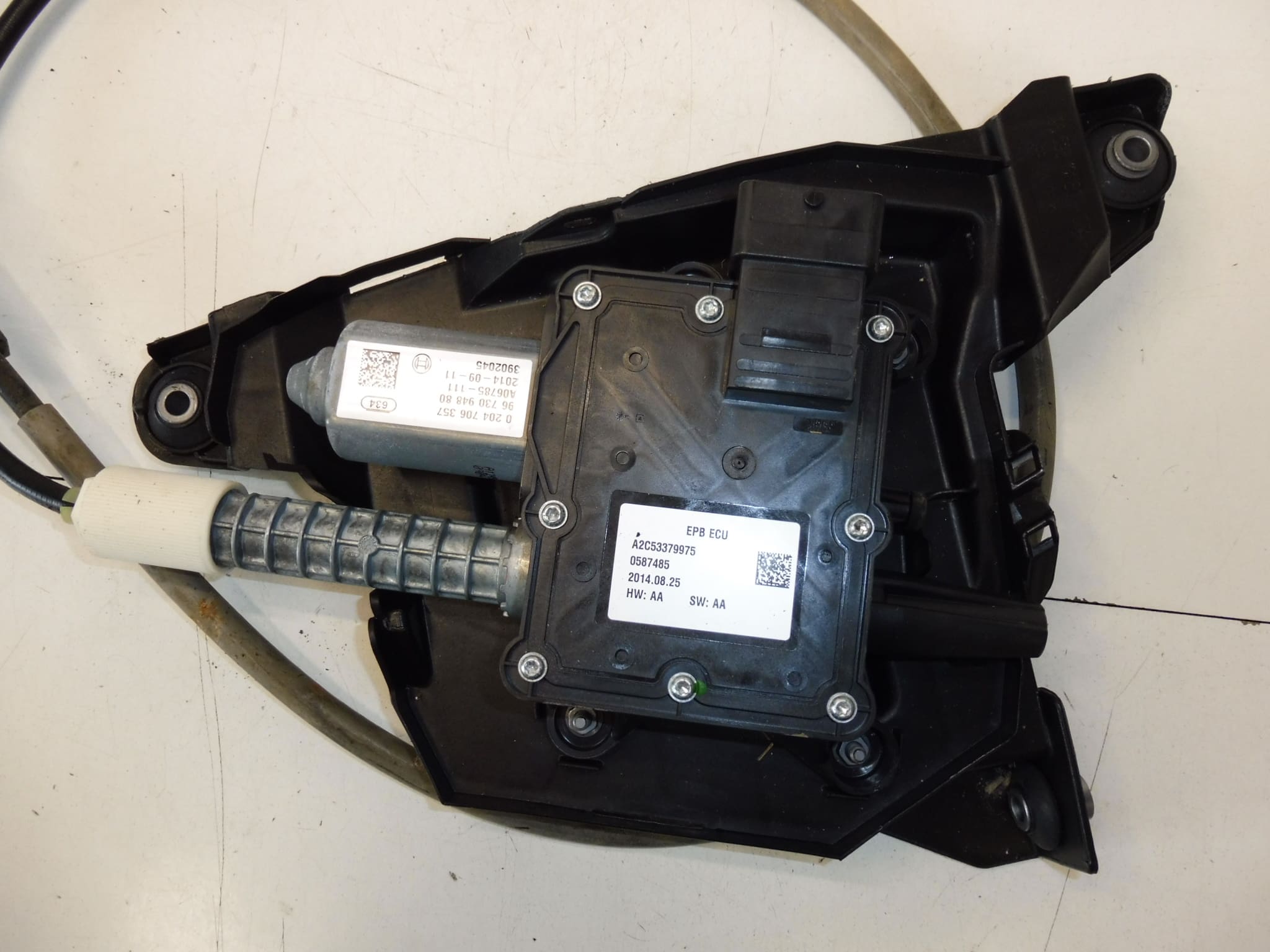 Elektronisk handbroms Peugeot 3008 I 0204706357 9673094880 470212 - Bild 2