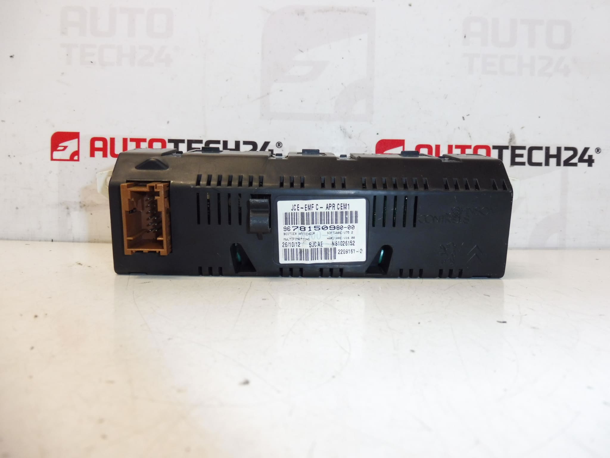 Peugeot 407 datorradioskärm 9678150980 659349 - Bild 2