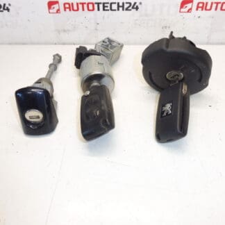 Låssats 2 nycklar Peugeot 3008 5008 4162SX 4162KF 4162XT